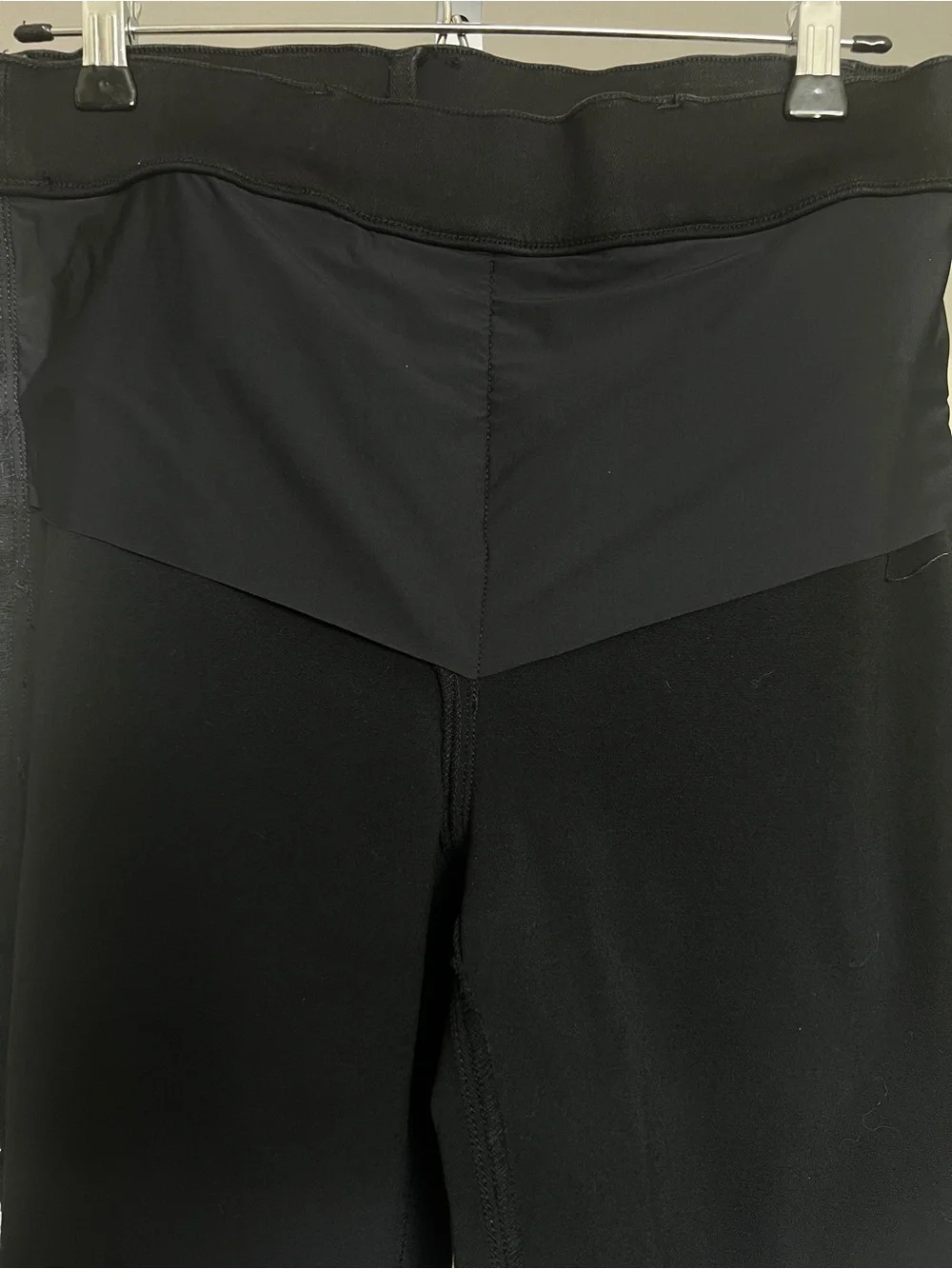 Spanx EveryWear Pull On Kick Flare Jeans Cropped Smooth Tummy High Rise Blk M - Picture 9 of 12